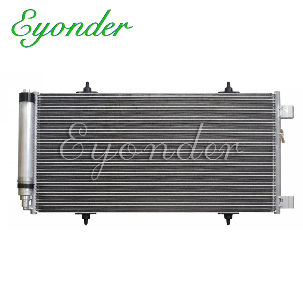 AC Air Conditioning Engine Cooling Condenser for Citroen C8 Fiat Ulysse Peugeot 807 3.0 V6 6455.AQ 6455AQ 1489257080 14892-57080