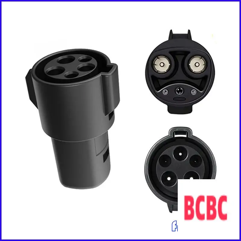 BB-LENZ J1772 محول الشحن لطراز تسلا 3 Y S X، SAE J1772 EV محول J1772 إلى تسلا