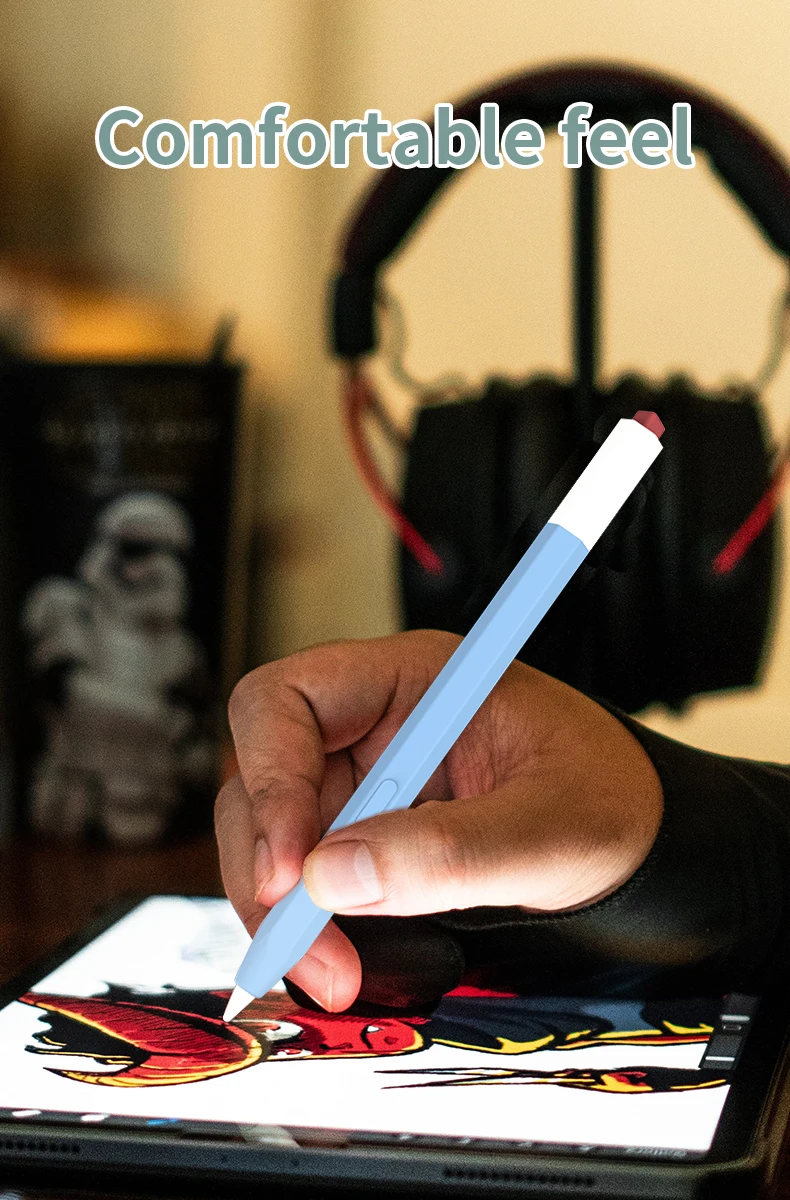 Silikonhülle für Xiaomi Inspiration Stylus 2. und 1. Generation, Schutzhülle für Stift, weiche, stoßfeste Tablet-Stylus-Hülle – Detail 4