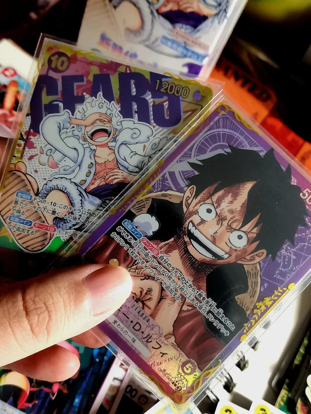 Anime Bandai Japanese One Piece Card Opcg TCG OP05 The protagonist of the new era ONE PIECE:Top Battle Trading card game Toys