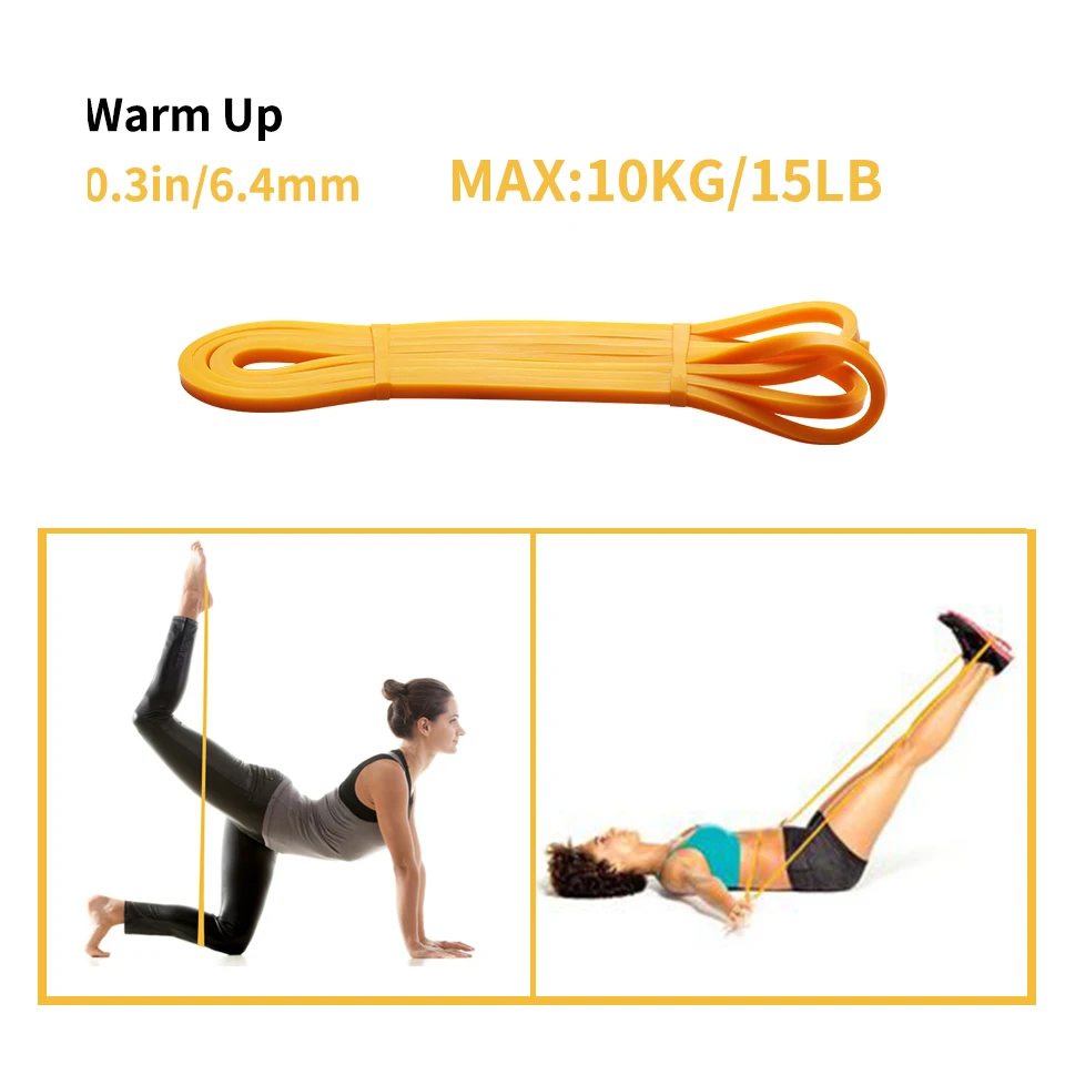 Pull Up Assistance Band Strength Heavy Duty Resistance Bands Stretch Loop Bands for Powerlifting Stretching Workout Warm Up