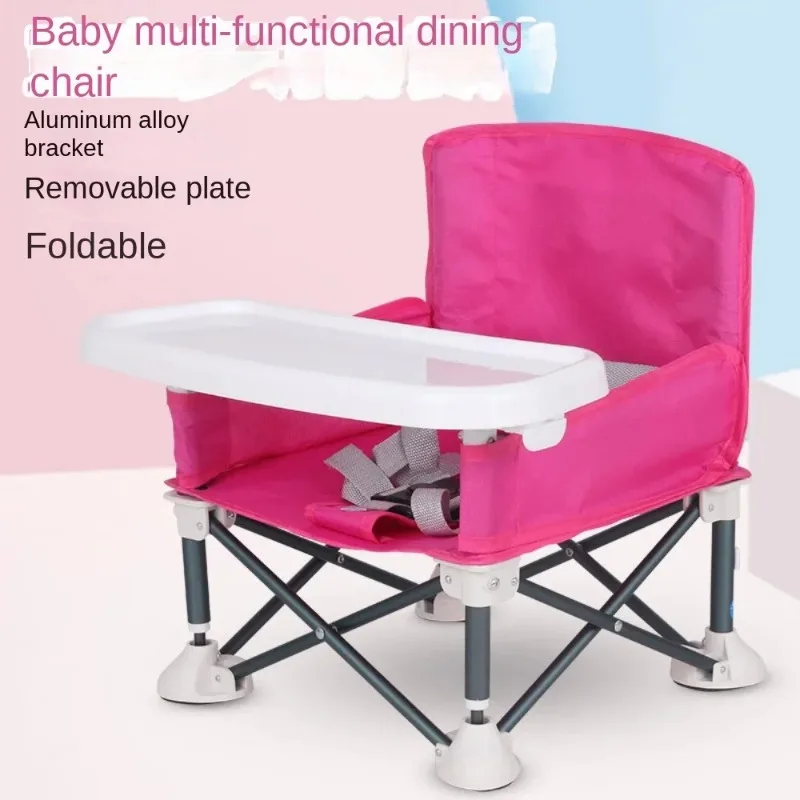 

Portable Foldable Baby Dining Chair Baby Dining Table Small Chair Baby Dining Table Baby Eating Out and Going Out To Fold