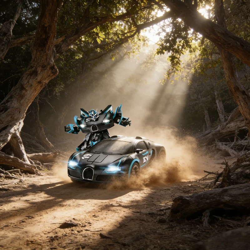 Voiture RC 2 en 1 SandShift – Robot Racer rechargeable |   Jouet du désert pour garçons et filles (à partir de 3 à 6, 8 ans)