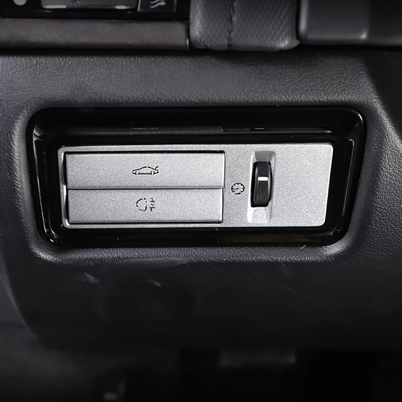 

Trunk Tail door switch button Cover Trim For Jaguar 09-15 XF 10-19 XJ 13-15F-PACE cover Key patch sticker