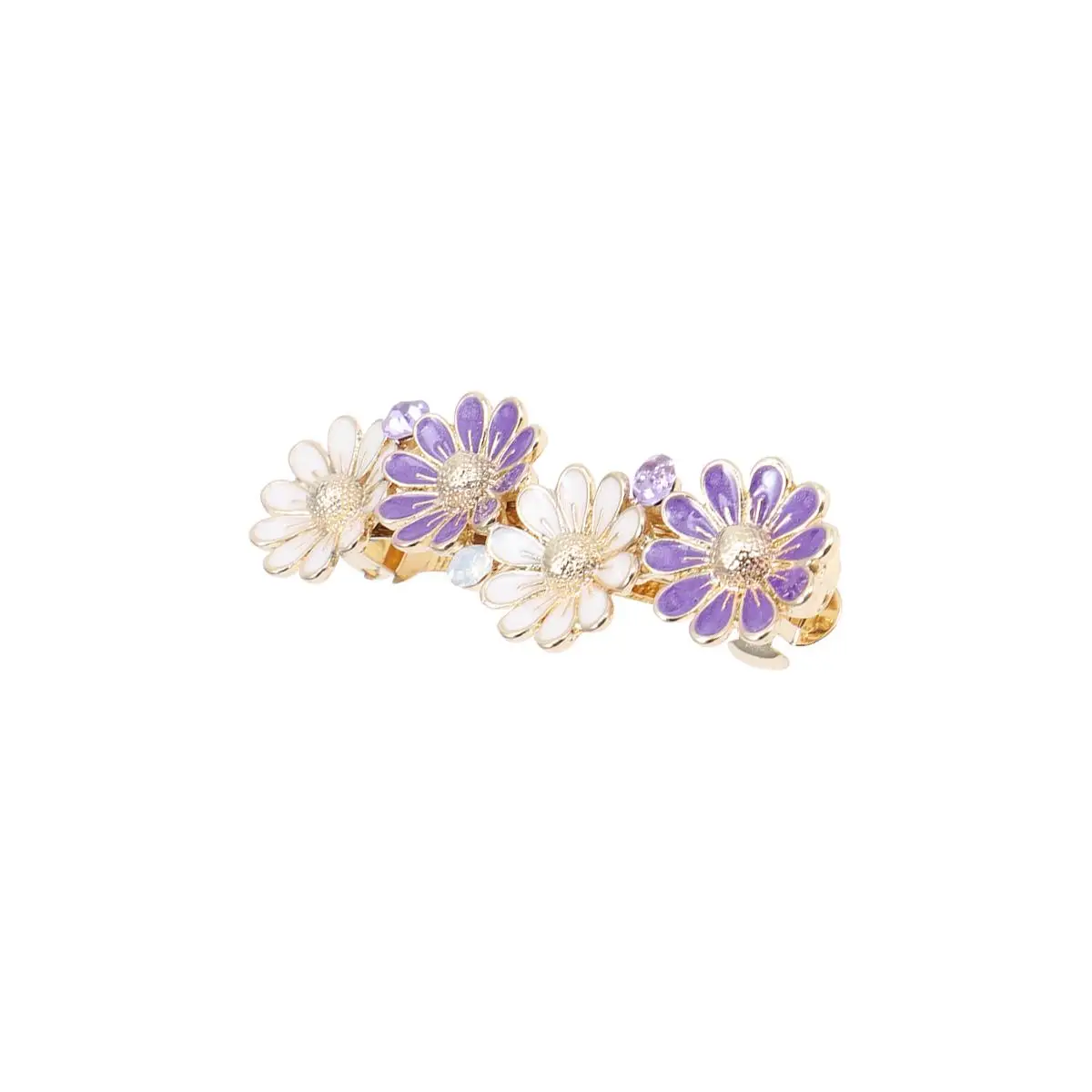 

Spring Hair Clips Daisy Pins Lightweight Durable Metal Accessories for Daily Travel Festivals Elegant Decorations Hairpiece