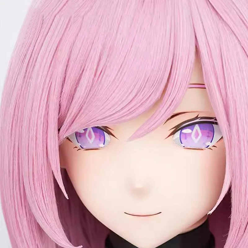 手作りカスタマイズ日本アニメキャラクター女性/女の子樹脂 Kig マスク全頭ロックアニメコスプレ着ぐるみマスク