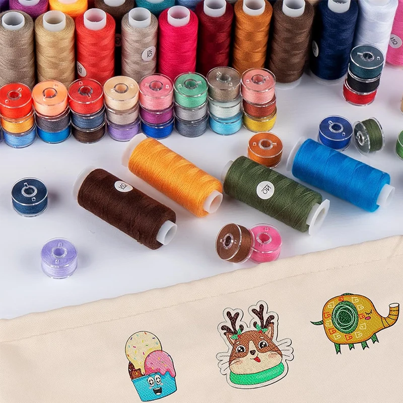 Bobbin Thread Polyester Thread Spools Set