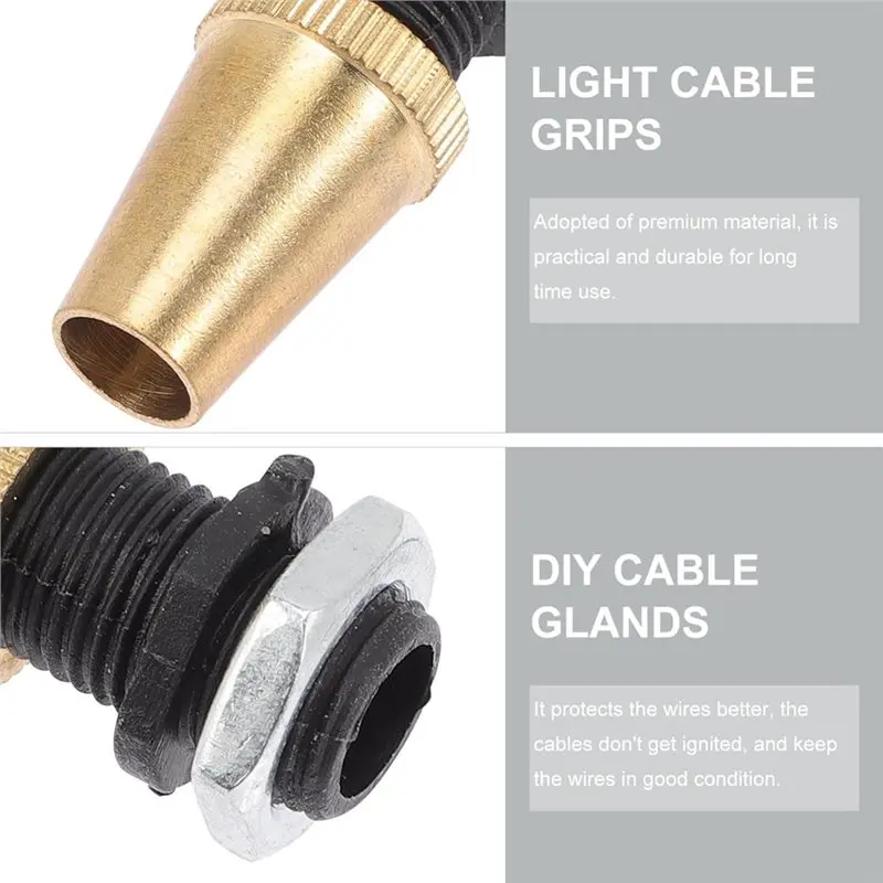 B23B Wire Clip Pendant Light Cable Clamps Power Cord Clip