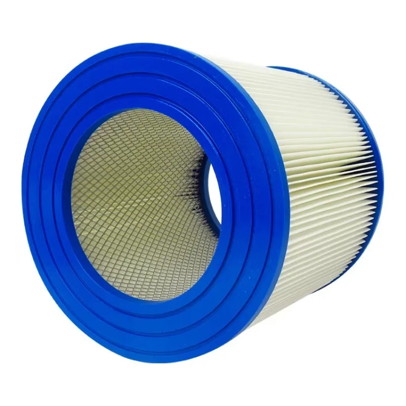 Manufacturer Direct Sale New Customized  152*250*245 Blue PU End Cap  Polyester Fabric  304 Internal Skeleton Air  Filter - view 2