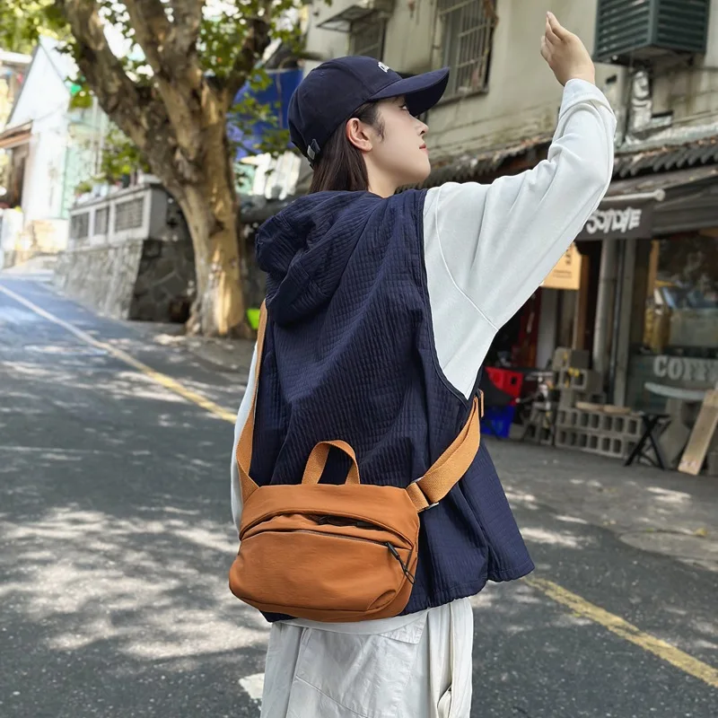 

New Men's Shoulder Bag Men's Outdoor Functional Multifunctional Shoulder Bag Boys Commuting Shoulder