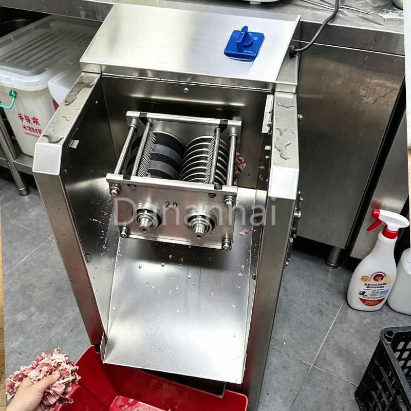Commercial Electric Food Chopper, Household Cooked Cheese, Beef, And Lamb Slicer