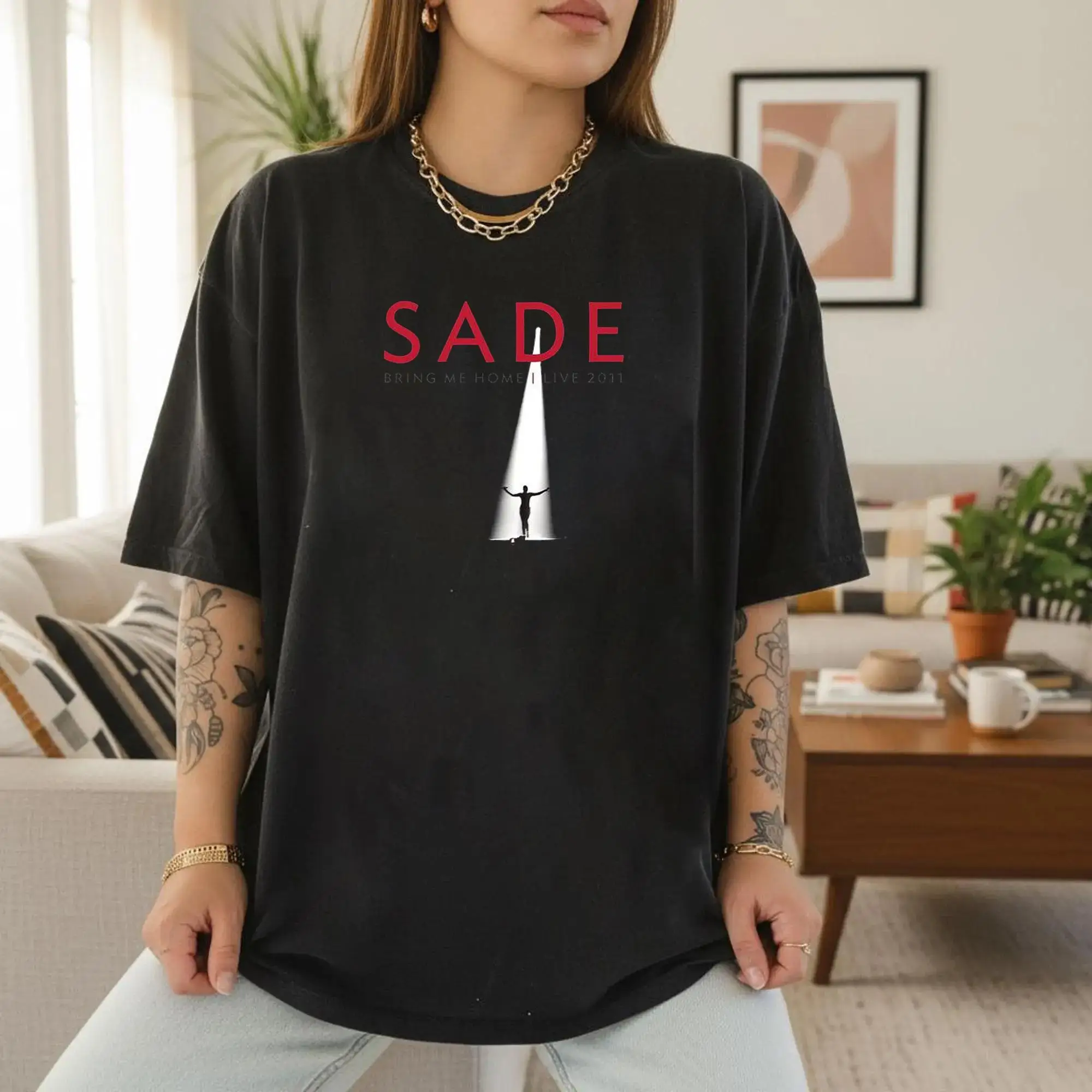 Sade Adu Bring Me Home 2011 Live Tee, Comfort Colors Unisex Shirt