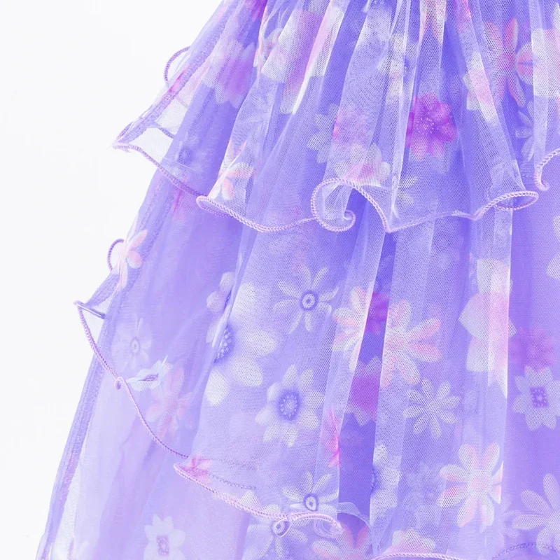 SN88 Encanto زي الأميرة إيزابيلا فستان البدلة سحر للفتيات تأثيري إيزابيلا كرنفال عيد الميلاد حفلة عيد ميلاد ميرابيل * # 2@5