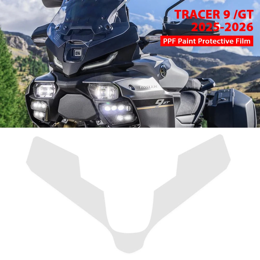 

Аксессуары для мотоцикла TRACER 9 GT: Невидимая защитная пленка из ТПУ для обтекателя Yamaha Tracer 9 2025-2026, защита от царапин