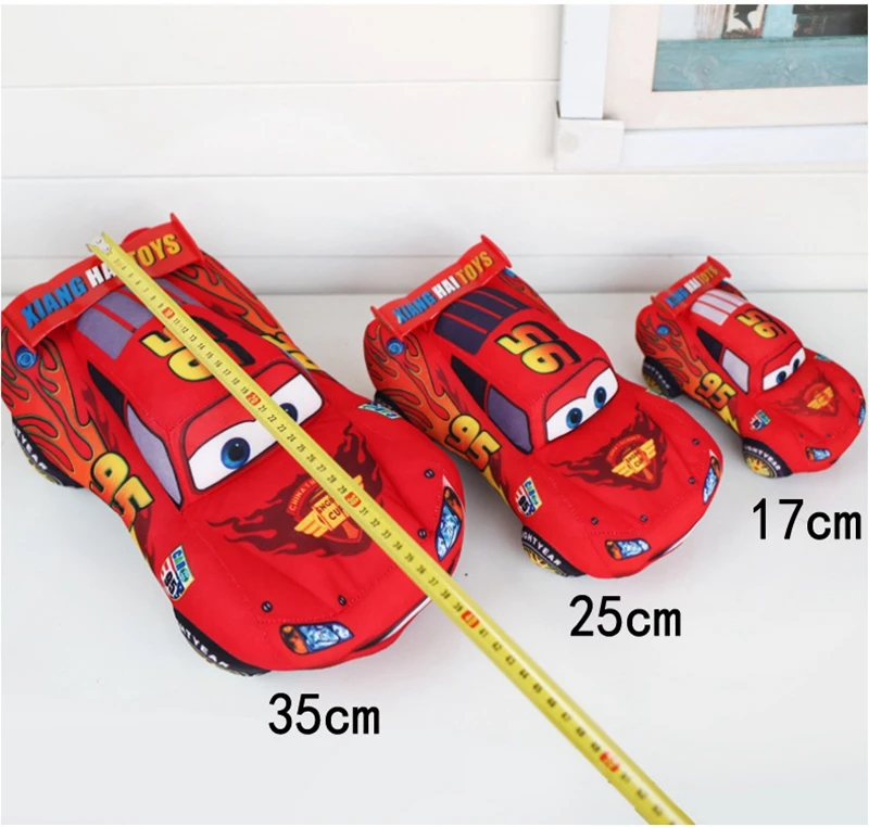 Pixar Cars 3 Lightning Macqueen 95 Plush Cushion Toy Disney Car Soft Stuffed Doll For Children Surprise Gifts 17-35cm