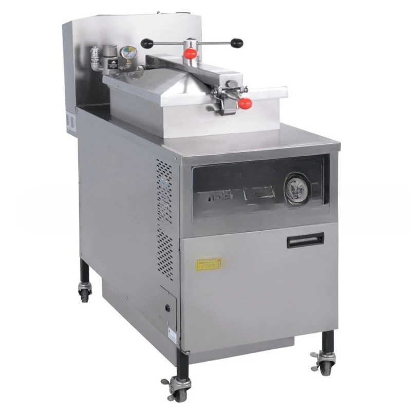 

Temperature-controlled fried chicken chops gas fryer, single-cylinder gas high-pressure chicken stove