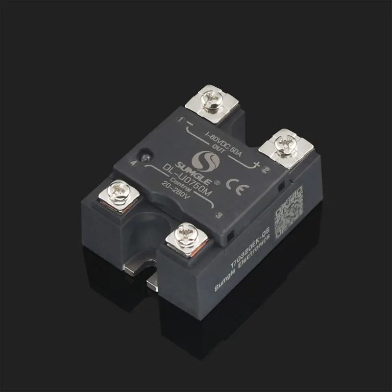 220V AC controlled DC 12V24V48V solid-state relay DL-A normally closed and normally open