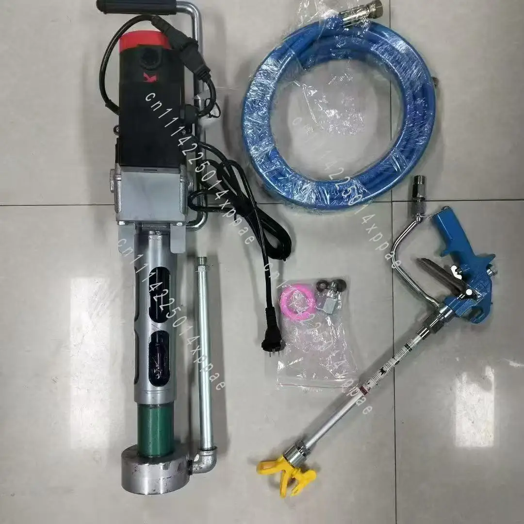 The New Electric High Pressure Sprayer Is Suitable for Putty Powder Waterproof Coating and Cement Slurry.