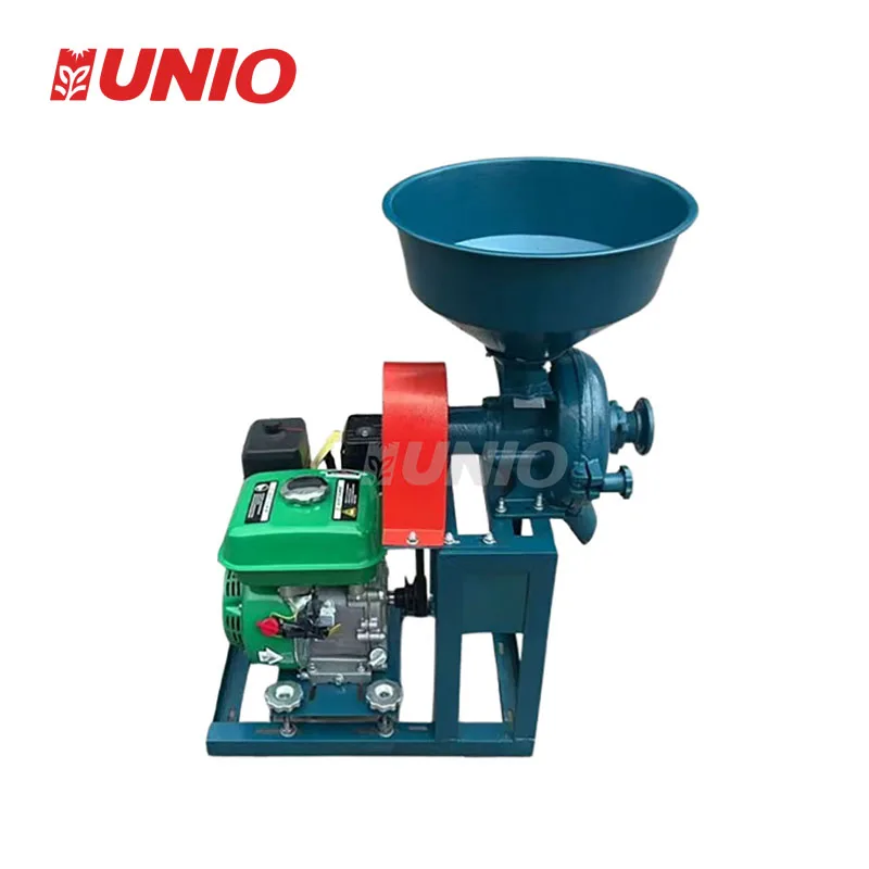 High Quality Rice Herb Cereal  Engine Grinder Posho Mill With  Machine
