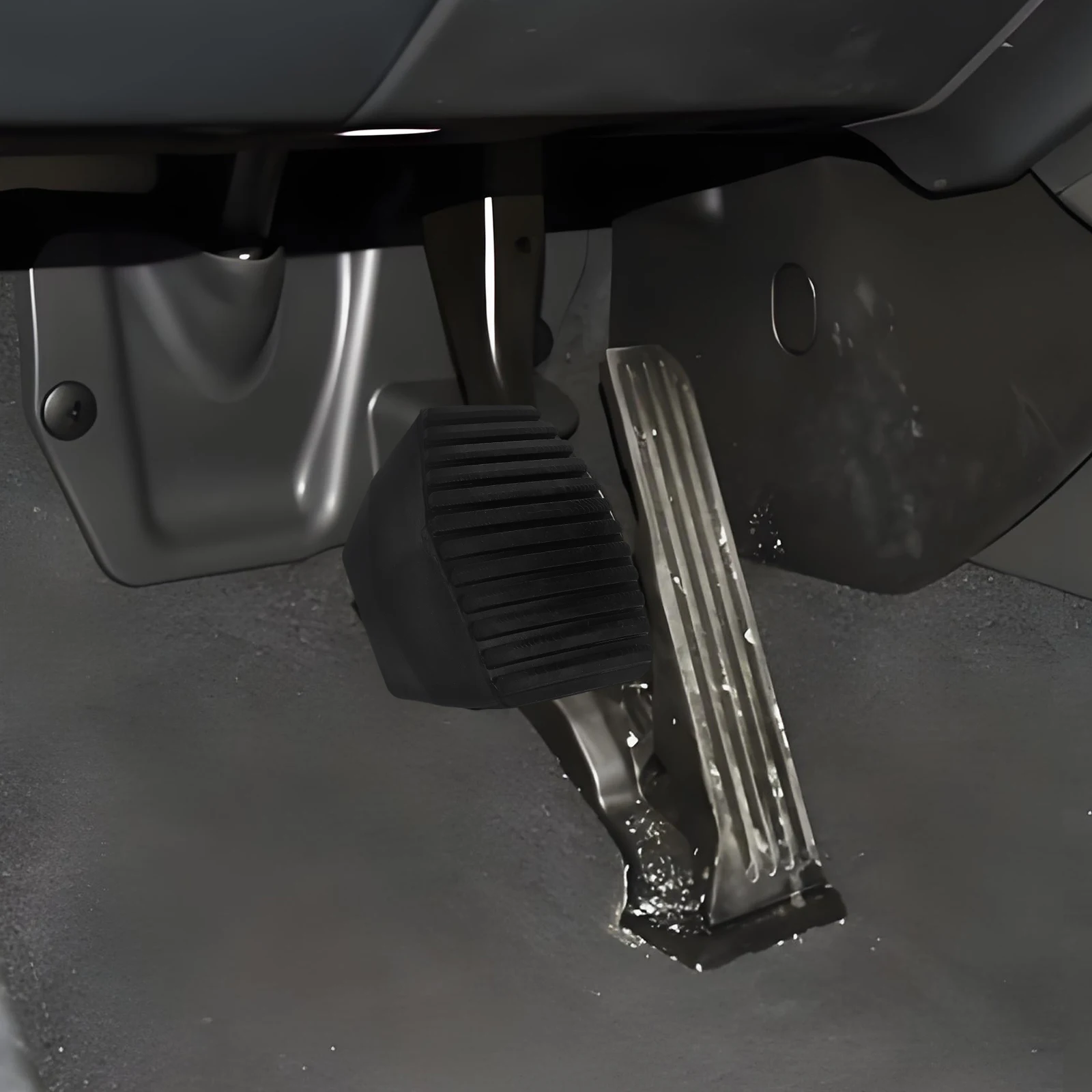 

Pedal Rubber Cover Car Interior Foot Pads Brake Clutch Covers Assembly Durable Compatible Easy Installation Versatile Longterm