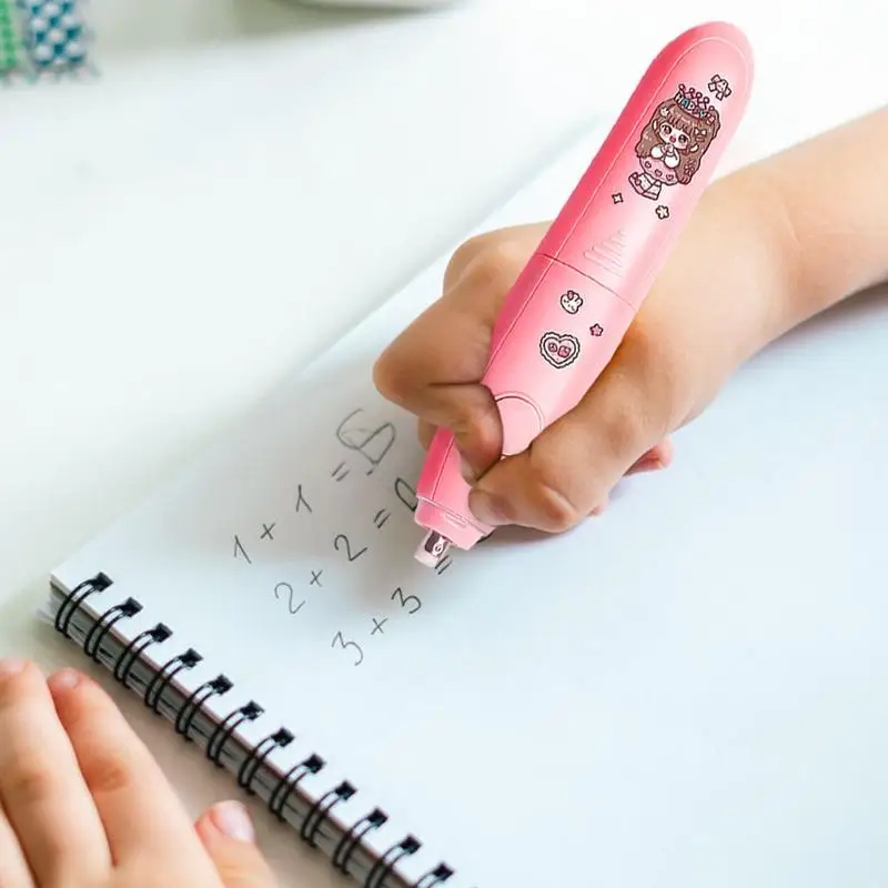 Battery Operated Eraser Battery Electric Pencil Eraser Detailer Tool With 10 Refills Quick Erase Electric Eraser For Drawing Art