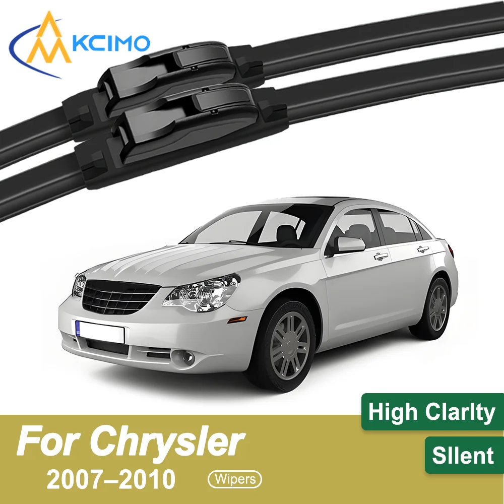 

Crystal Clear Driving 2PCS Windshield Wiper Blades for Chrysler Sebring JS 2007–2010 All-Weather Reliability Durable & Safe
