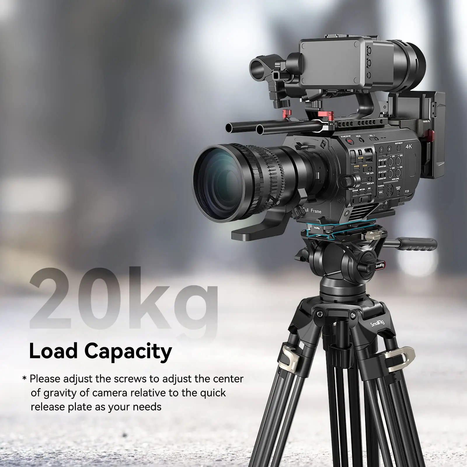 SmallRig Multifunctional Quick Release แผ่น Manfrotto-สนับสนุนพับได้ Quadruped สำหรับกล้องเลนส์ภายใน7.87นิ้ว3912