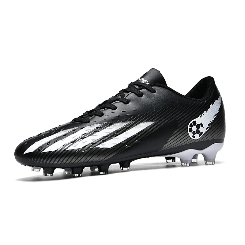 Professional Football Boots Long Spike Soccer Field Cleats Teenager's Anti-slip Training Sneakers Men's High Quality Footwear