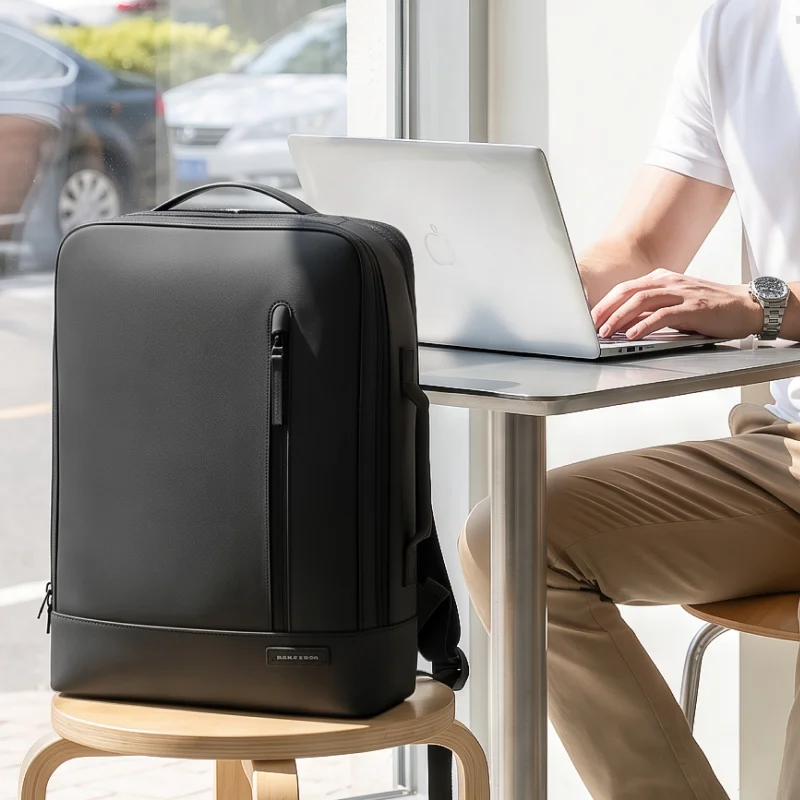 MARK RYDEN Men Business Backpack 16.2 Inch Laptop Bag Multi Pockets Splash Resistant Travel Commute Backpack