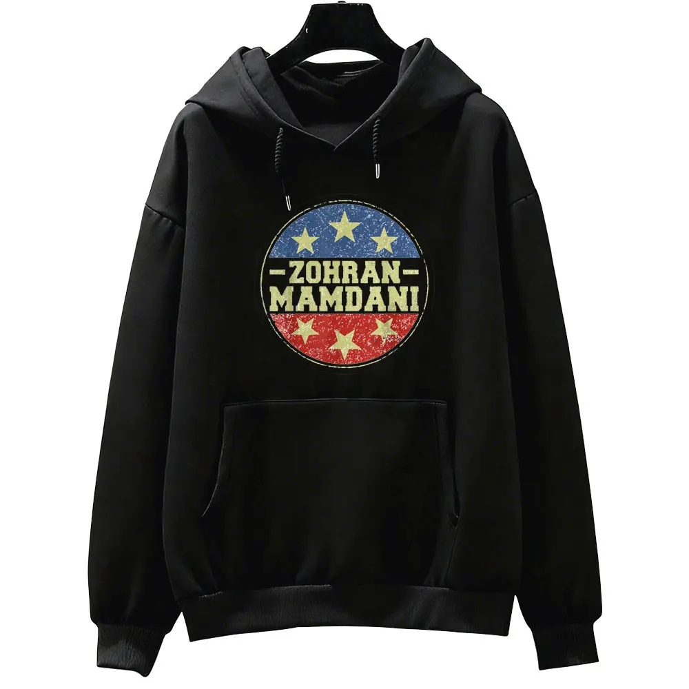 Zohran Mamdani 2025 NYC's First Muslim Mayor Progressive Democrats Men Hoodies Zohran for New York City DSA Unisex Hoodies