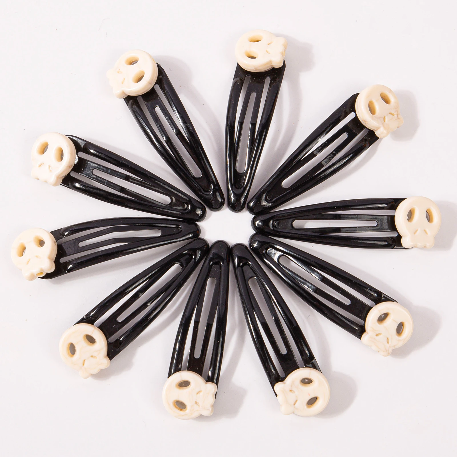 10pcs Halloween Day Hair Clips Cute Grils Cute Barrettes Clips Devil Hairpins Halloween Party Hair Accessories