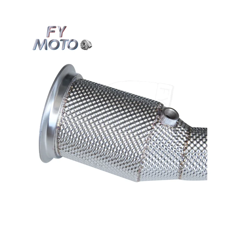 Exhaust Catted Downpipe For Porsche 911 (992) 3.0T With Heat Shield 2020+