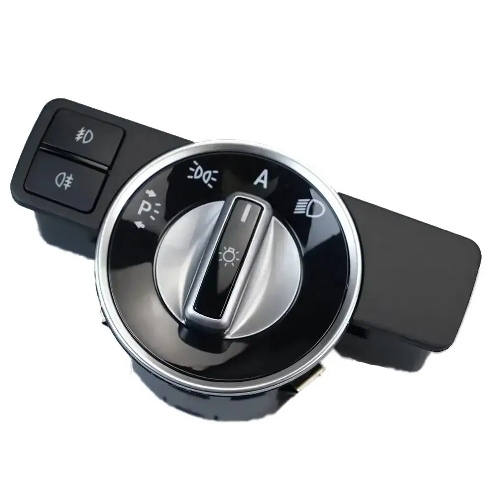 1pcs A2129057000 A2129057100 Headlight Switch Button Fog Light Switch Knob For Benz W204 W212 C207 X204 R172 C SLK GLK E Class