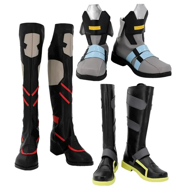 EE01 Lucy Cosplay David Martinez Fantasy Scarpe Stivali Uomini adulti Donne Costumi di carnevale di Halloween Accessori Su misura ProIo0!