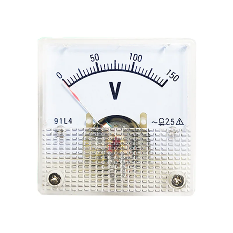 91L4 AC 0-150V 250V 300V 450V Analog Panel Volt Voltage Meter Voltmeter Gauge 91L4 AC 0-150V