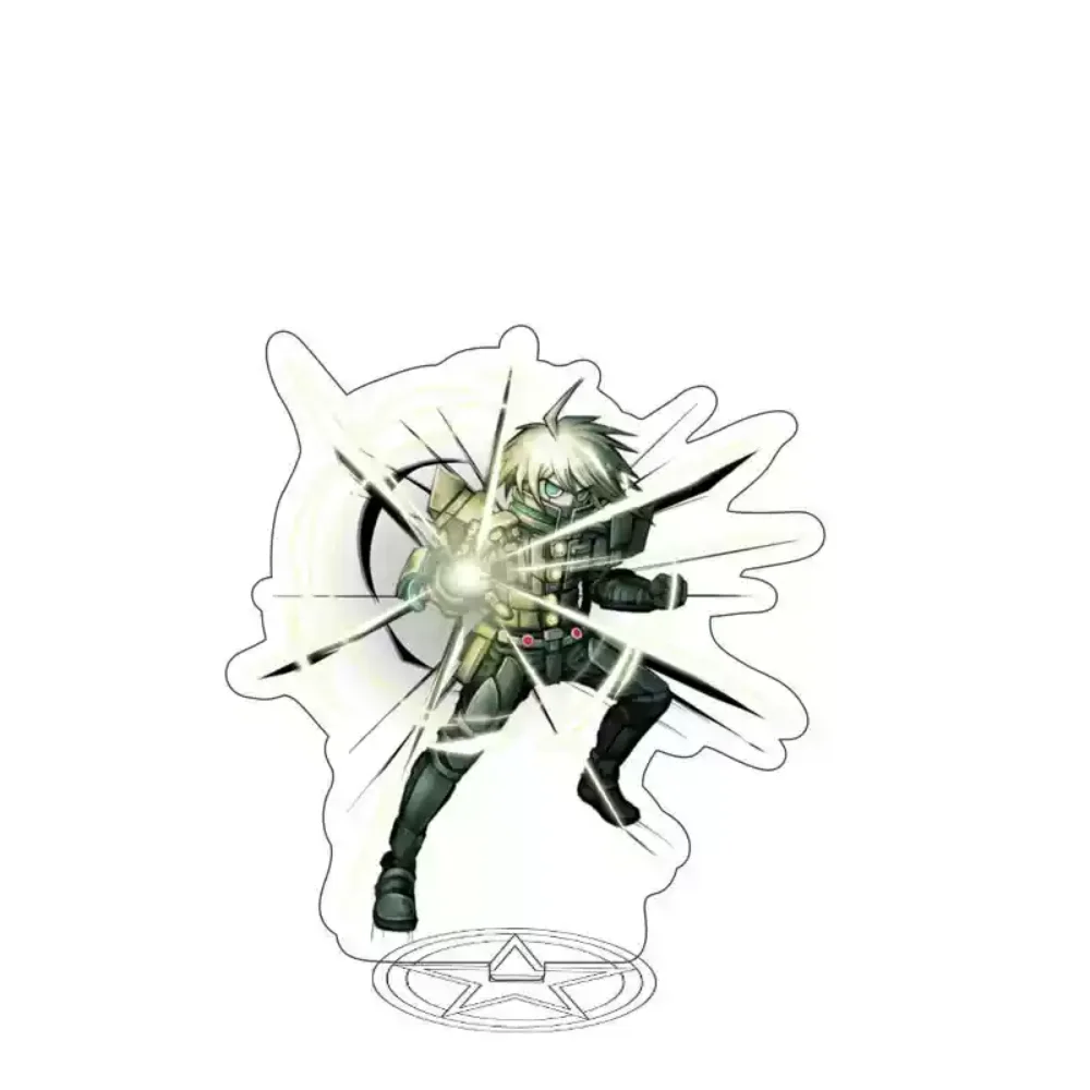 15CM Hot Anime Spiel Danganronpa V3 Acryl Stand Modell Cosplay Charaktere Ornament Zubehör Waren Sammlung Geschenke