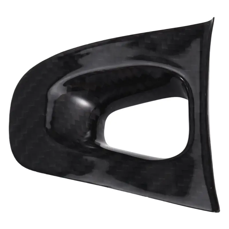 A98M Car Steering Wheel Trim For Renault Fluence Megane 3 Carbon Fiber For Renault Megane 3 Car Accessories