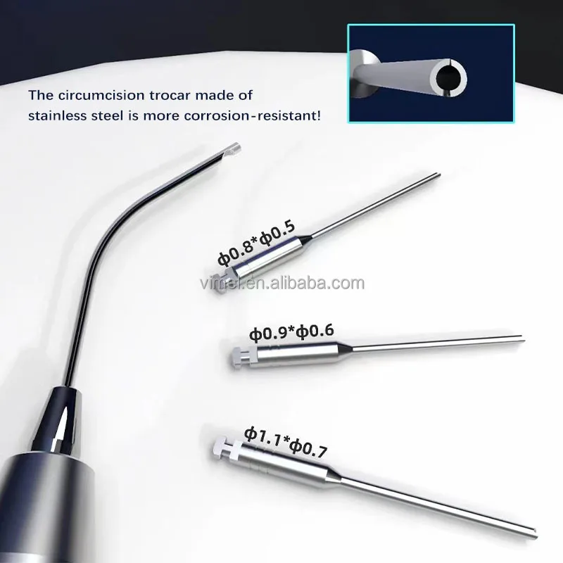 

C-FR1 Dental Endo File Removal System With 3 Tips Stainless Steel Box Dental Equipment