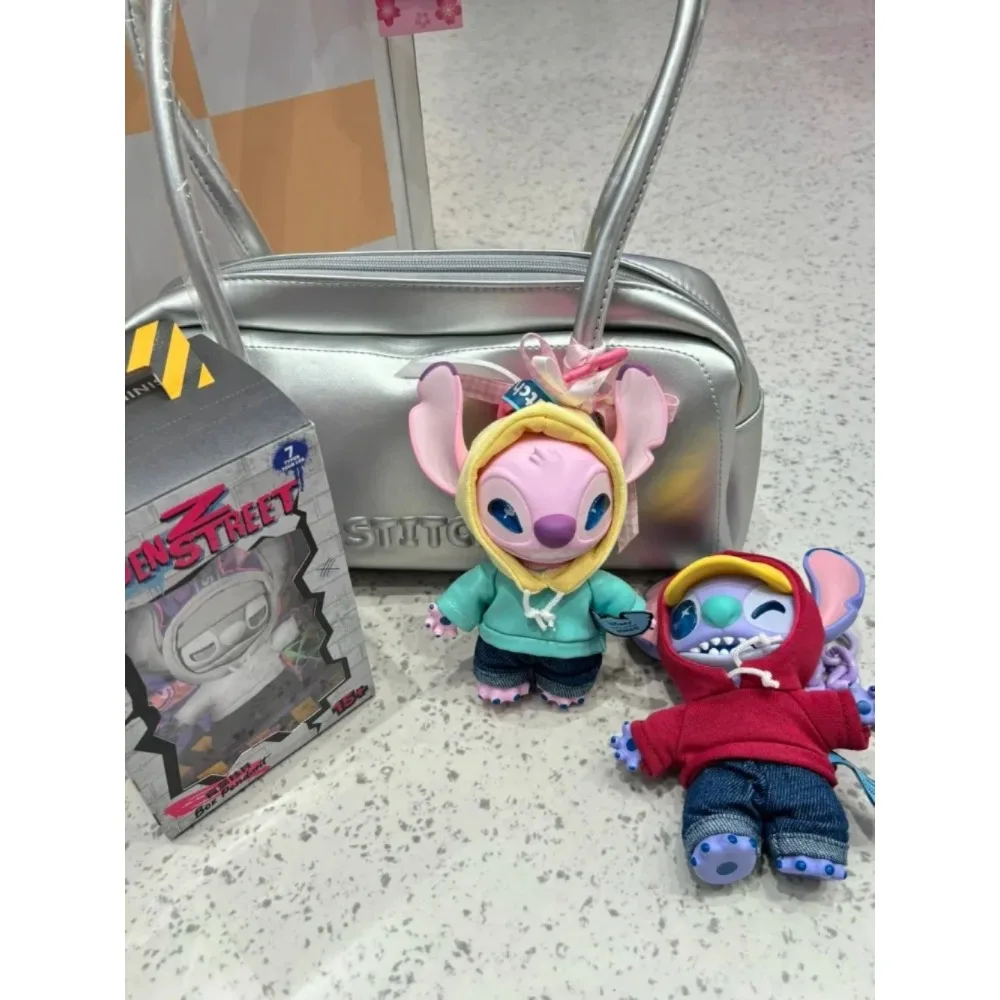 Cartoon STC Street Series Vinyl Blind Box Joint Beweegbare Stitch Model Rugzak Hanger Verjaardagscadeau Bureau Auto Pop Decoratie