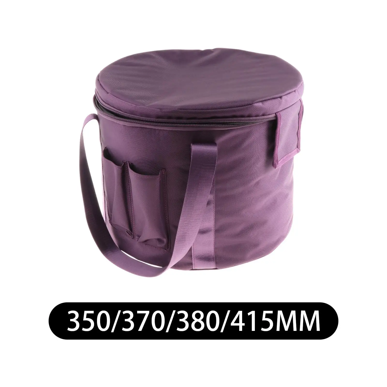 

Crystal Singing Bowls Carry Case Travel Bag Multifunctional Padded Thick Sound Bowl Case Detachable Liners for Travel Camping