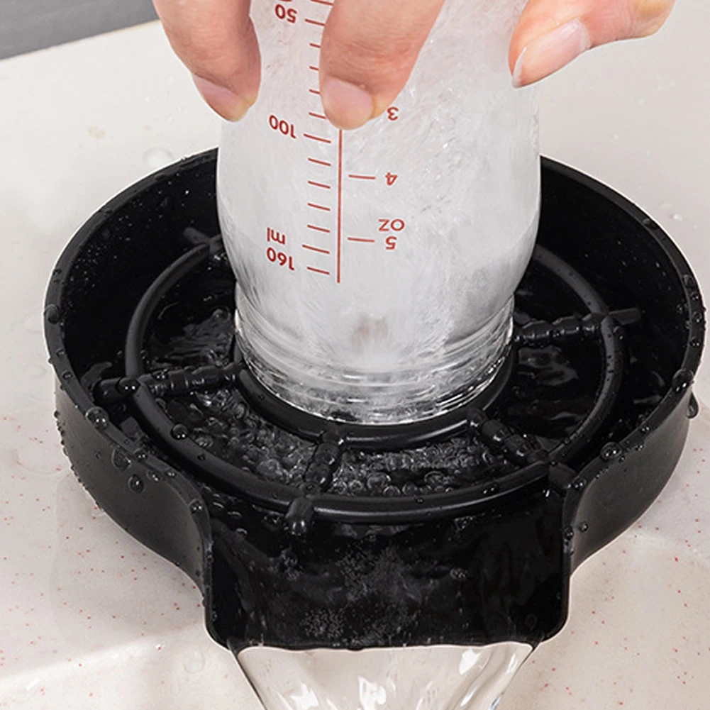 Automatischer Glasspüler, Hochdruckbecherwascher, Wasserhahn, Glasspüler, automatischer Glasbecherwascher für die Küchenspüle