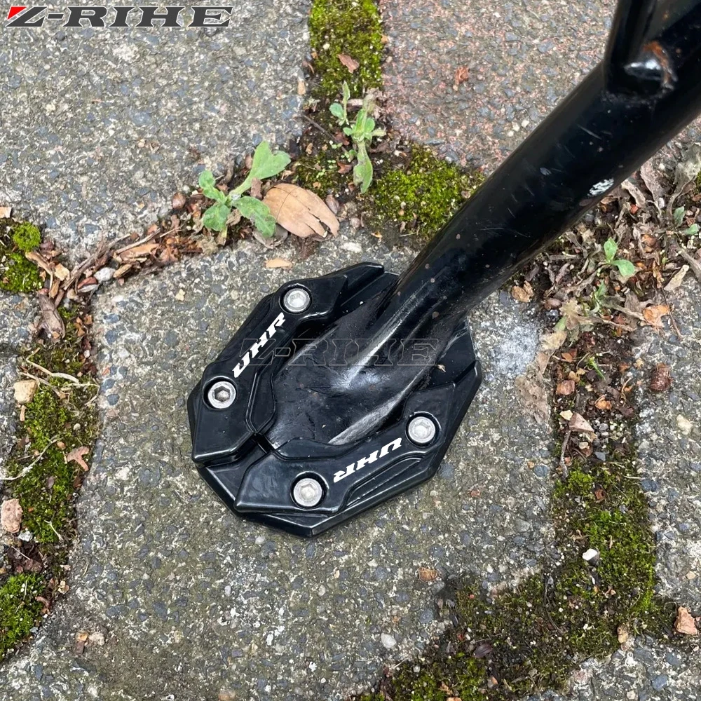2026 For HAOJUE UHR150 UHR125 UHR 150 125 Motorcycle Accessories Kickstand Foot Enlarger Side Extension Pad Stand Support Plate