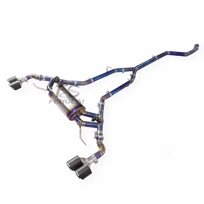 Auto Parts Multi-Section Universal Stainless Steel Pipe For BMW X5 X6 G05 G06 3.0T Racing Exhaust System Custom Logo