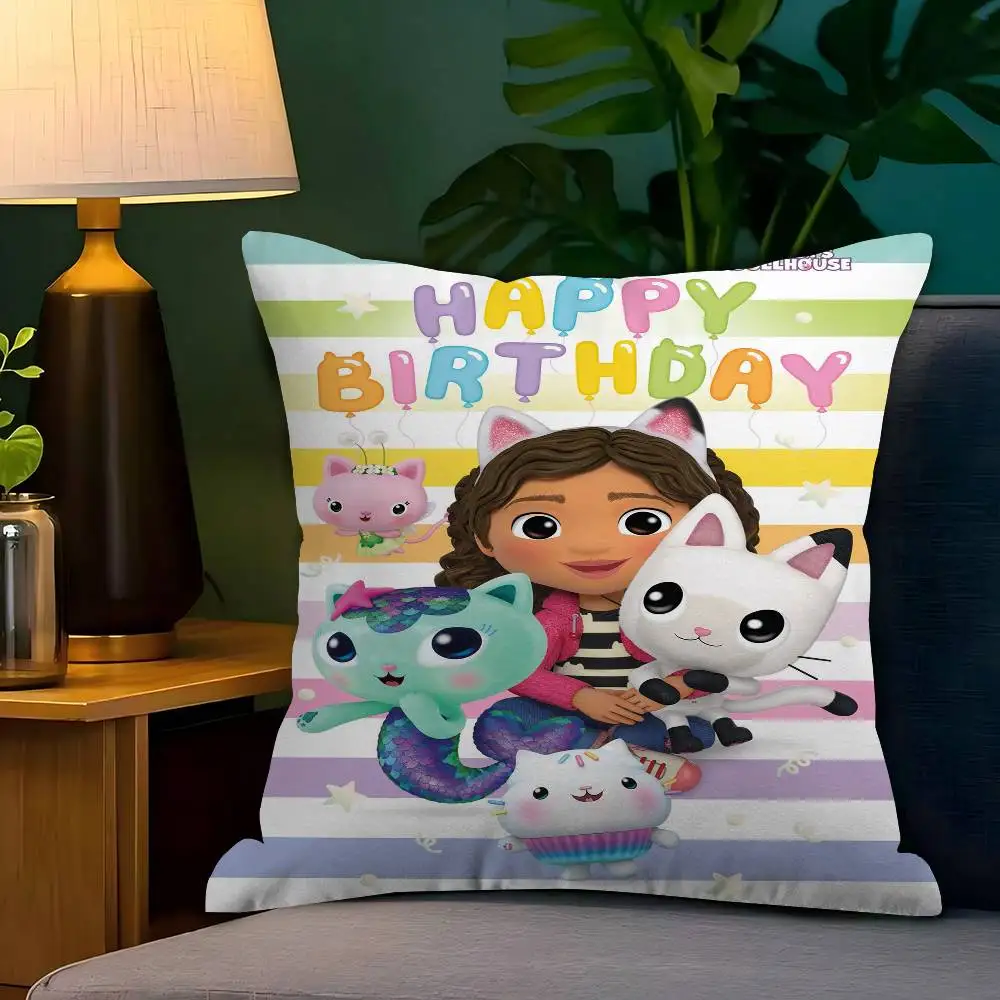 

G-Gabbys Dollhouse 45*45cm Cushion Cover Pillow Cover Decor Pillowcase Home Pillowcase For Couch Pillow
