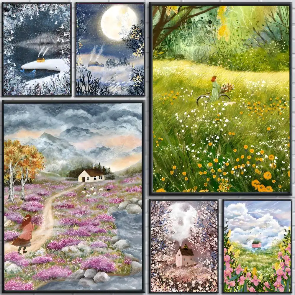 Póster artístico de Laivi P-poder, pintura artística con impresiones, decoración para el hogar, dormitorio, sala de estar