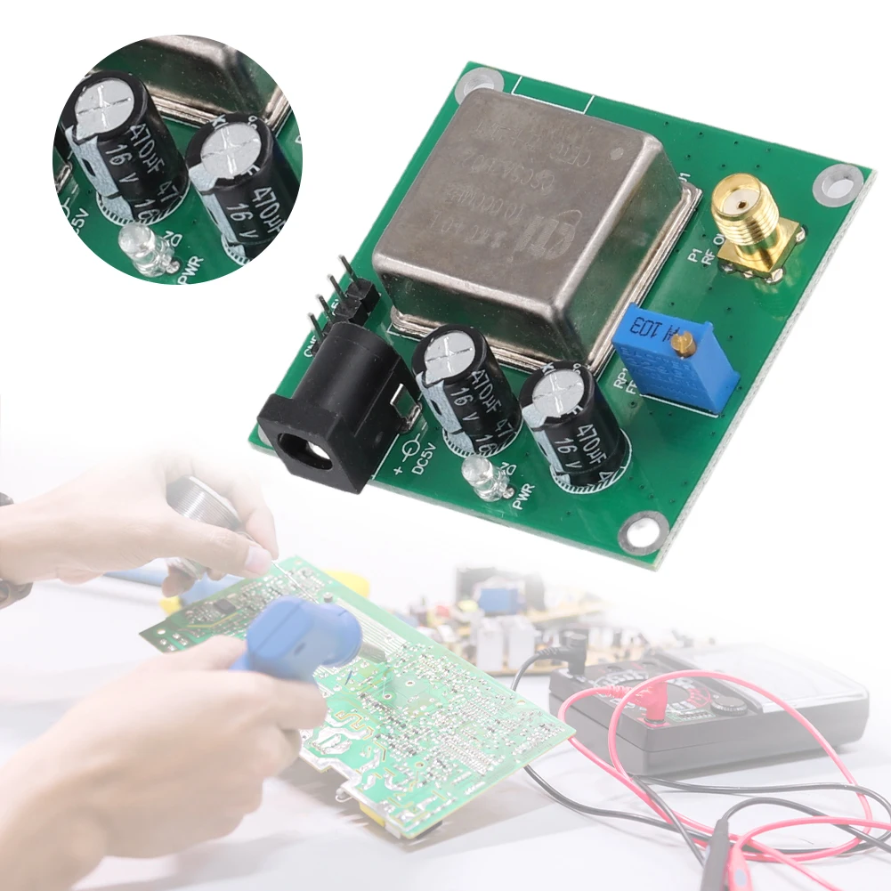 

OCXO-10M-2525 OCXO Board Sine Wave Output 10MHz Constant Temperature Crystal Oscillator OCXO Frequency Standard Board