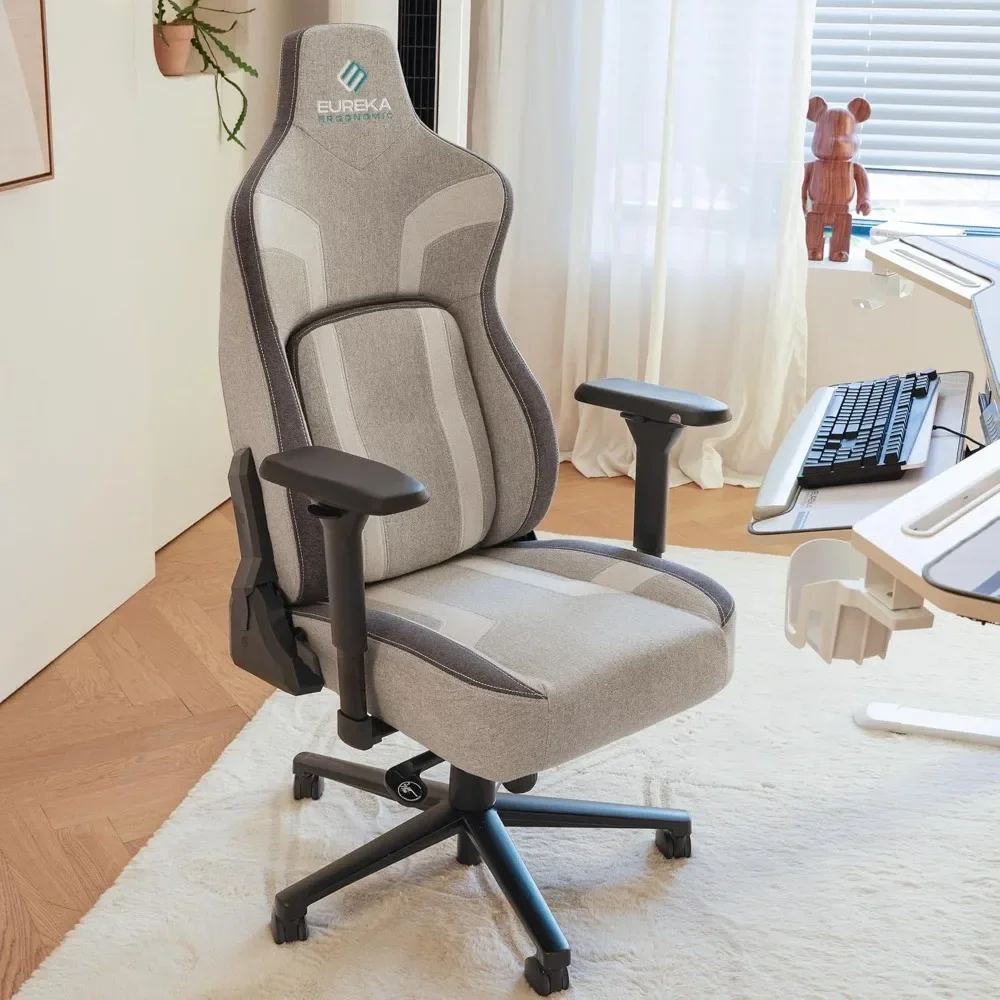 

Gaming Chair,Computer Gamer Chair with Lumbar Support,High Back Office Chair4.3inSeat Thicker Cushion,Official Blast Competition