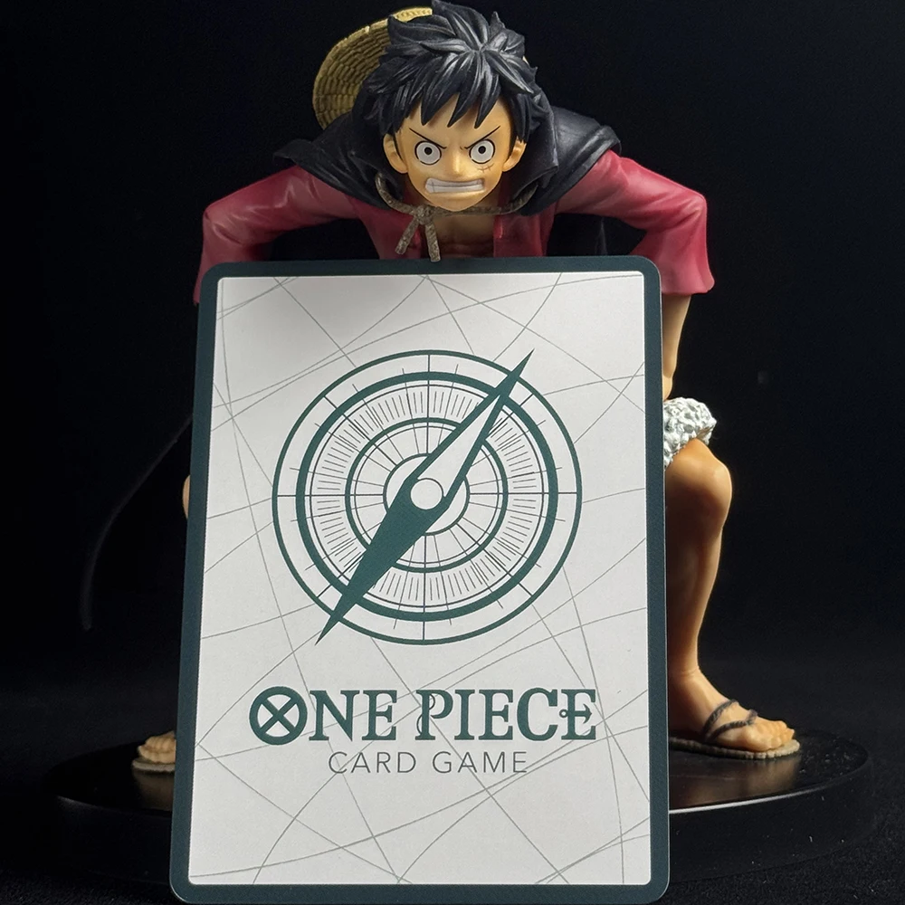 애니메이션 OPCG TCG 골드 돈 컬렉션 카드 몽키 D 루피 조로 최고의 PRB-01 영어 리프랙션 플래시 배틀 카드 팬 선물 장난감