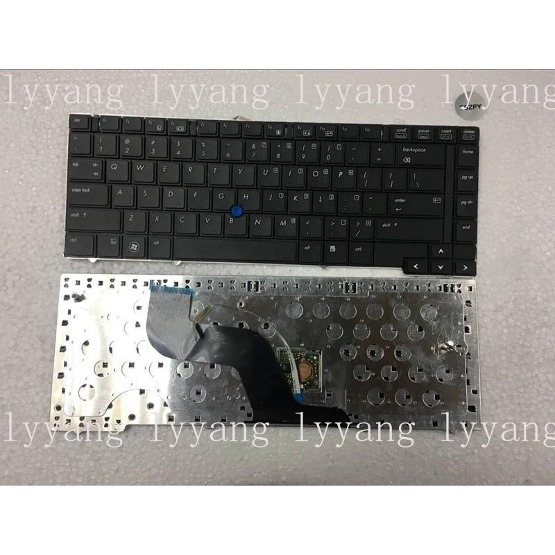 f  New Laptop Keyboard For HP Elitebook 8440P 8440W 8440 US wIth point