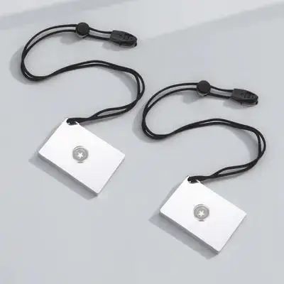 

2pcs Signal Mirror For Camping Survival Emergency Outdoor Hiking Multifunctional Reflective Mirror With Lanyard Durable Acrylic